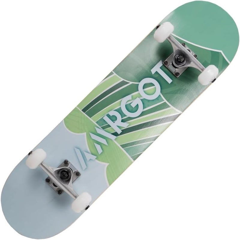 Amrgot Skateboards for Beginners,31 * 8 inches Complete Skateboards for Kids,Boys,Girls and Adults,7 Layer Maple Wood,Double Kick Deck Concave Standard and Tricks Skateboard - Image 1